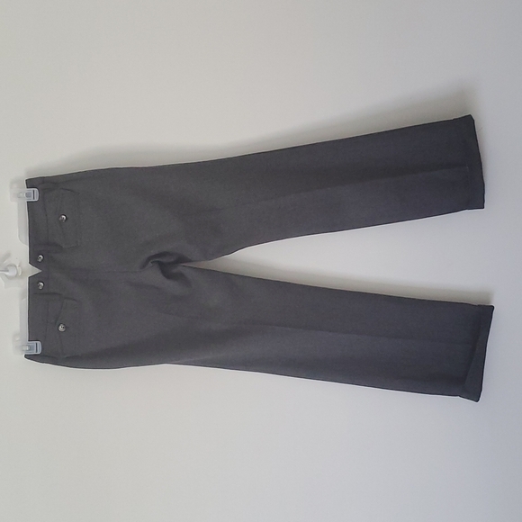 Dolce & Gabbana Flare Wool Pantsuit Size 6 in dark Charcoal gray - Picture 6 of 11